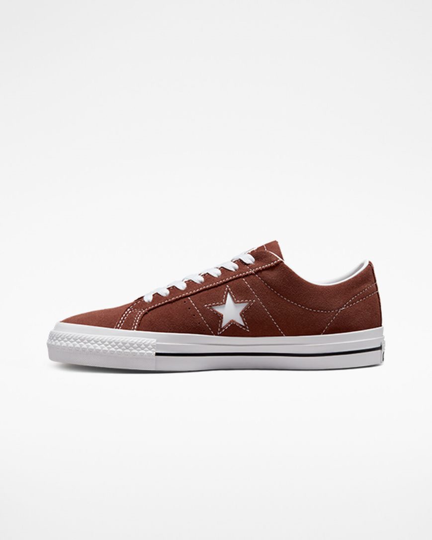 Dámské Skate Boty Converse One Star Pro Červené Bílé Černé | CZ IDNO52